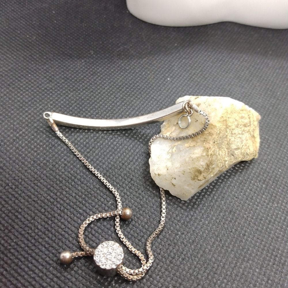Crystal sparkle‎ bar bracelet - Picture 3 of 3